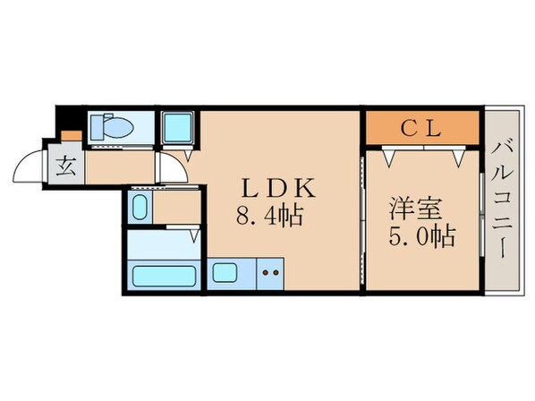 プリエ深草の物件間取画像